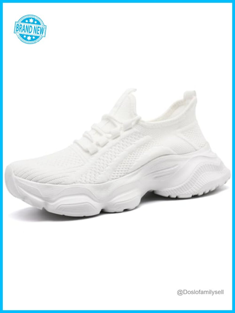 Women's Platform Sneakers 2 Inch Height Increase Lightweight Non Slip Walking